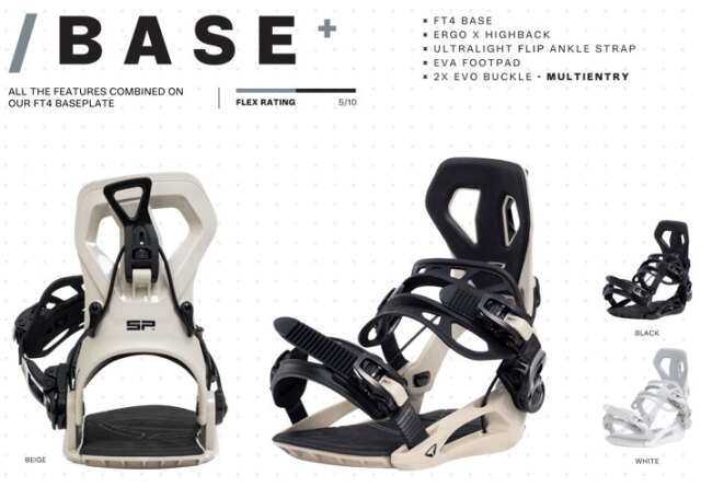 25-26 SP エスピー ビンディング BINDING BASE+ MULTIENTRY ベース