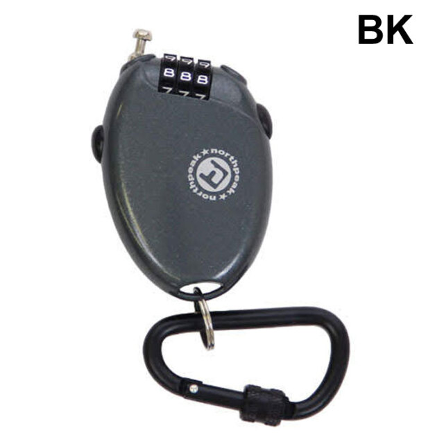 ケーブルロック スノーボード 盗難防止 north peak CABLE LOCK
