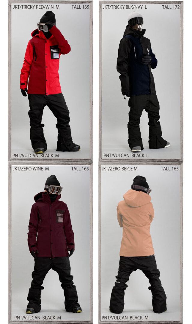 25-26 WACON ウェア パンツ ワコン スノーボード ウェア メンズ VULCAN