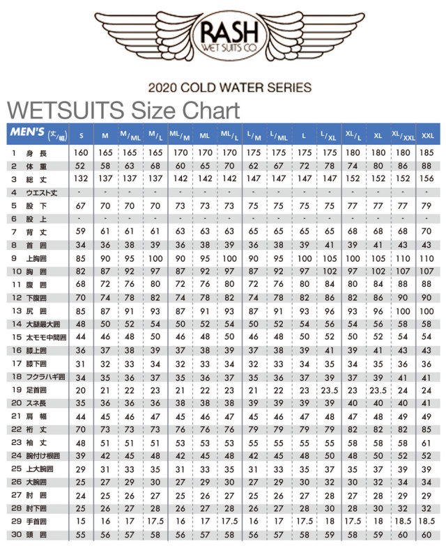 2025 2026 ラッシュ ウェットスーツ RASH メンズ セミドライ