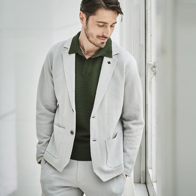 WEB限定品 G-ZERO サマーニット ジャケット＆パンツ 別売り