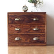 キャビネット ガラス アンティーク 飾り棚 ディスプレイラック オーク