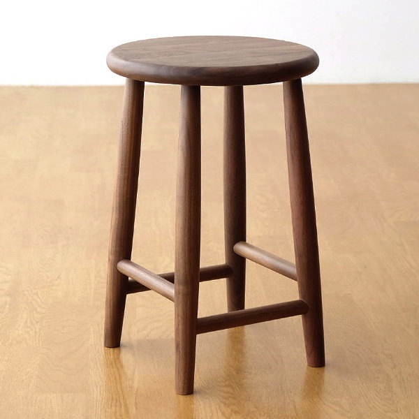 スツール 木製 天然木 丸椅子 おしゃれ 無垢 ナチュラルウッドの