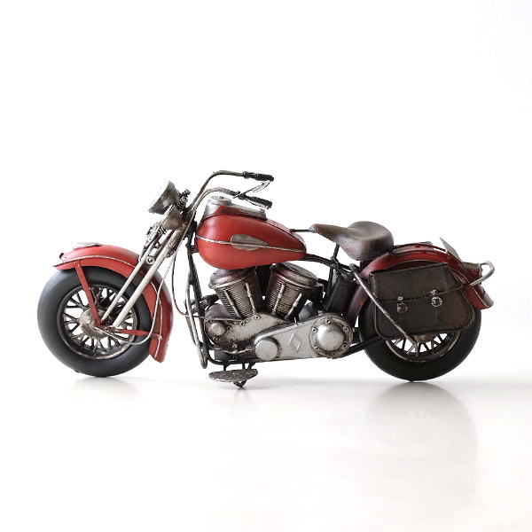 置物 オブジェ バイク おもちゃ アンティーク調 おしゃれ レトロ