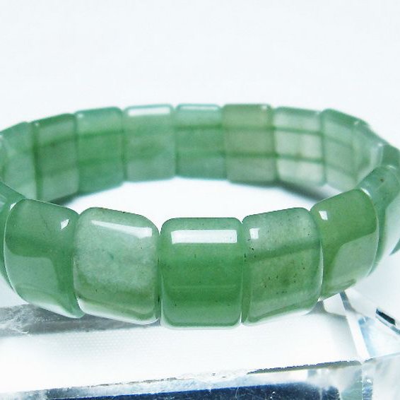 パワーストーン 天然石 インド翡翠バングル[T379-3434]
