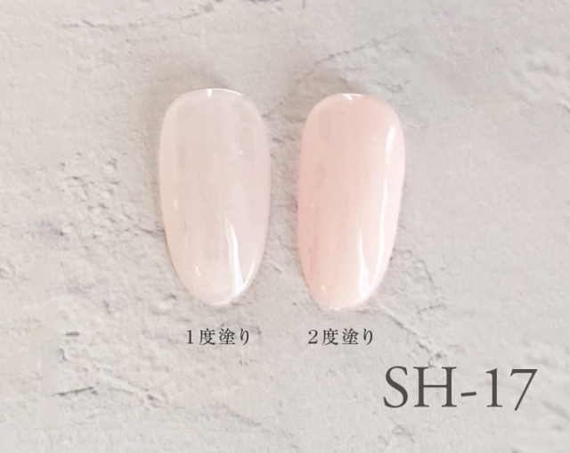 ラブリーカラージェル シアーシリーズ SH-01～SH-18