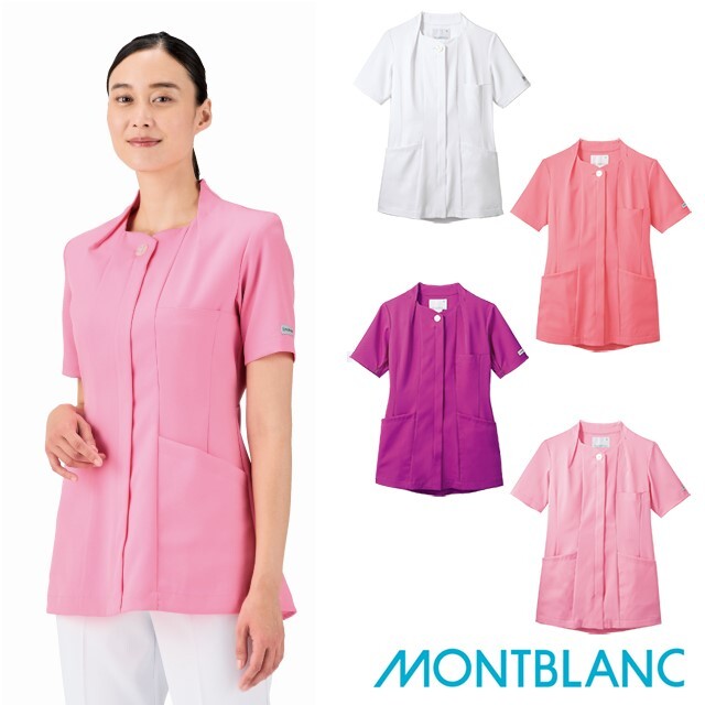 polaura ポローラ ペプラムチュニック ピンク フラワーぺプラムバック