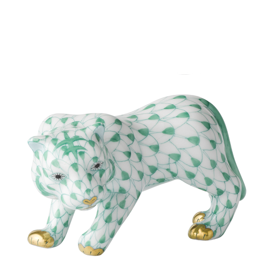 干支置物・とら（グリーン）