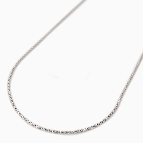 送料無料】【日本製】18金/K18/18K/K18WG ゴールド/GOLD ネックレス