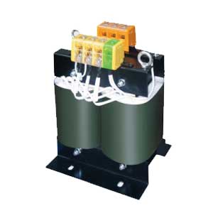 PC42-10KE | 単相複巻降圧電源トランス 静電シールド付 440/400/380