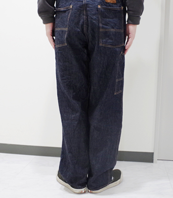 WAREHOUSE ウエアハウス 13.5ozデニム|ビブオーバーオール『NO.1 DENIM