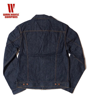 WAREHOUSE ウエアハウス 3rdタイプ|デニムジャケット『Lot 2003XX 3RD