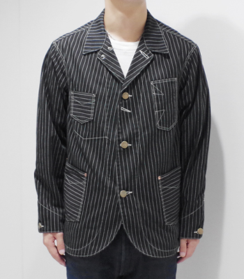 PHERROW'S フェローズ レイルロードジャケット|ウォバッシュストライプ