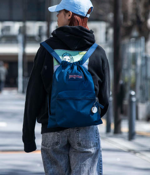 DRAW SACK - NAVY (紺)|【公式通販】JANSPORT（ジャンスポーツ)日本