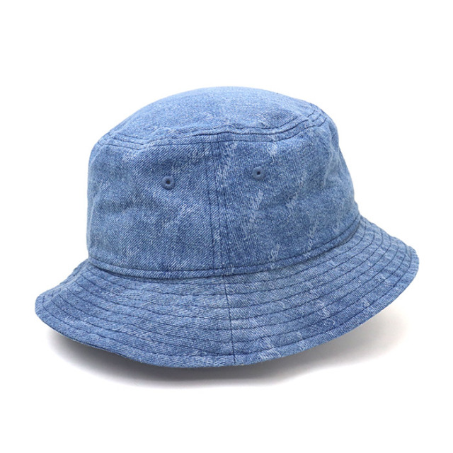 ニューエラ ハット バケット01 Denim Monogram デニムモノグラム