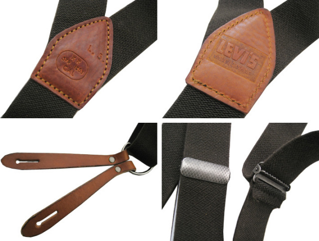 リーバイス ヴィンテージ サスペンダー ブラウン LEVI'S VINTAGE