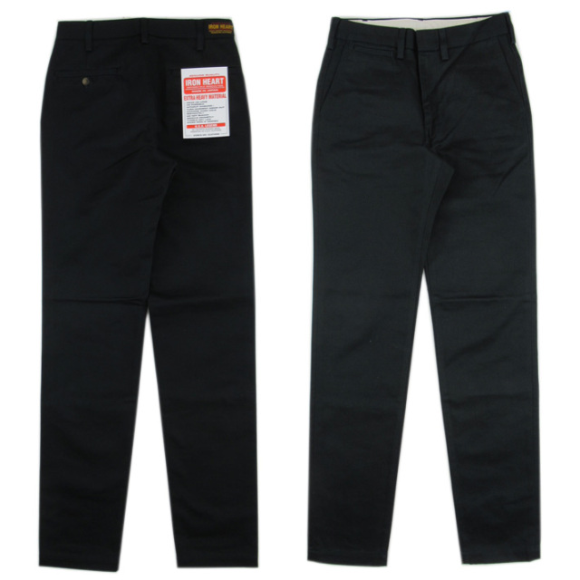 IRON HEART 12oz ヘビーチノトラウザーリラックスフィット 731 -JOE-