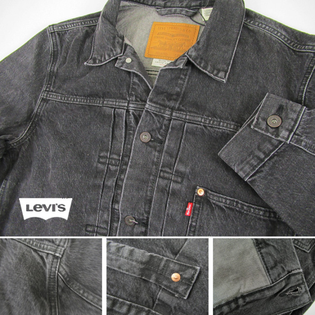 Levi's リーバイス ファーストタイプ デニムジャケット ブラック A3174