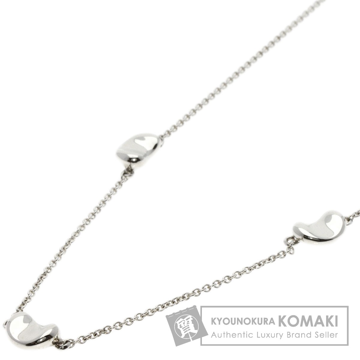 TIFFANY&Co. ティファニー トリプル ビーンズ ネックレス シルバー