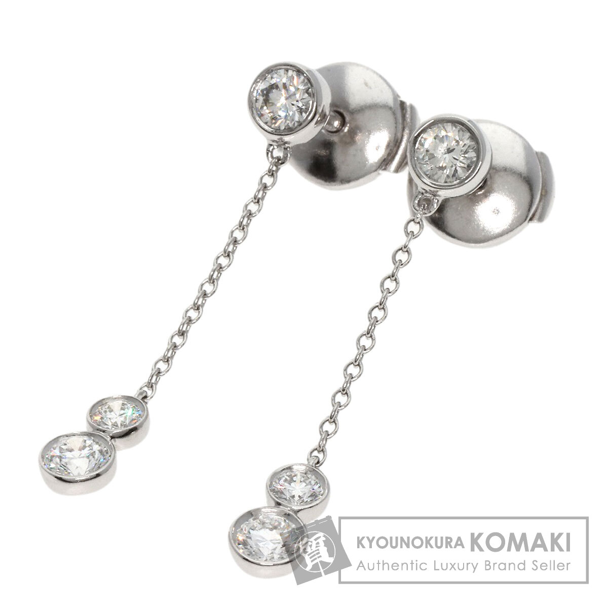 ティファニー バイザヤード ダイヤ ピアス 925 片方のみティファニー