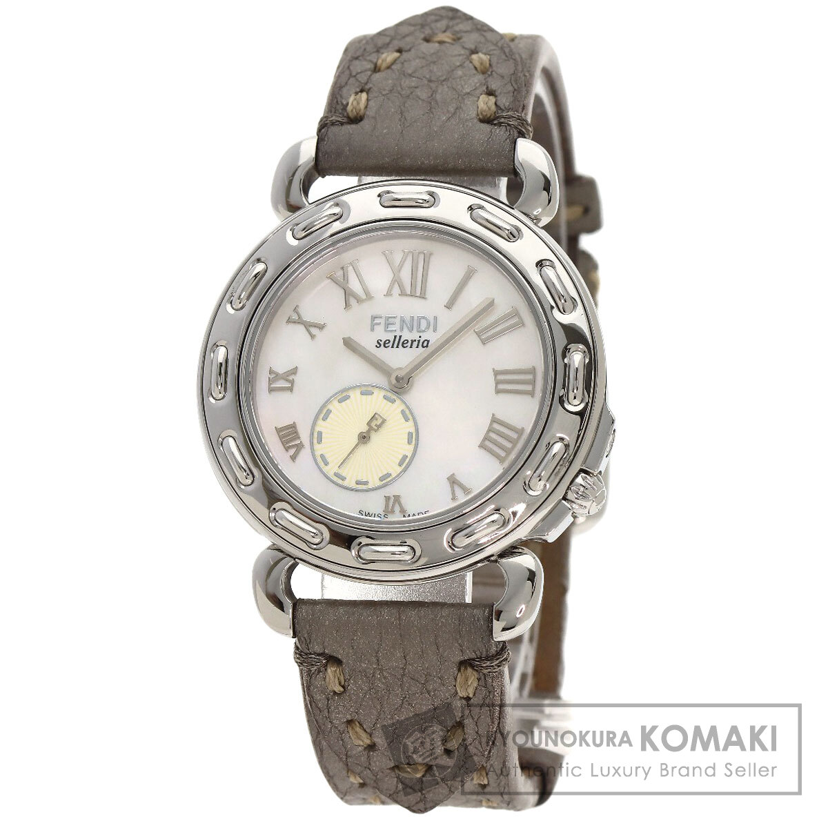 FENDI フェンディ 8100M セレリア 腕時計 ステンレススチール/革