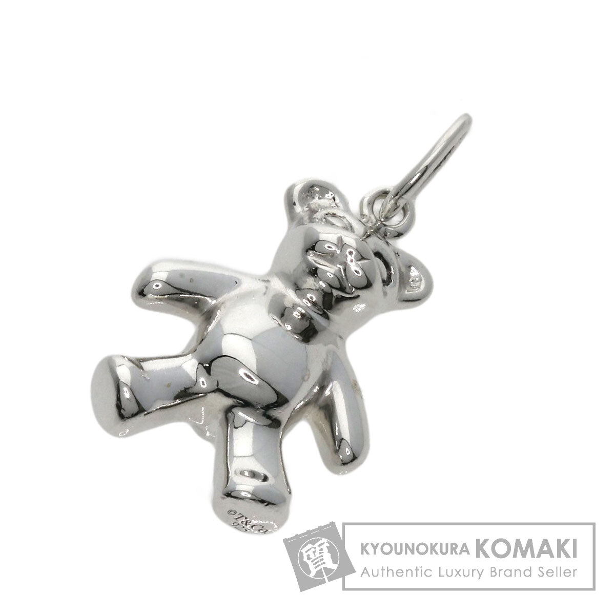 TIFFANY&Co. ティファニー クマ チャーム ペンダントトップ シルバー