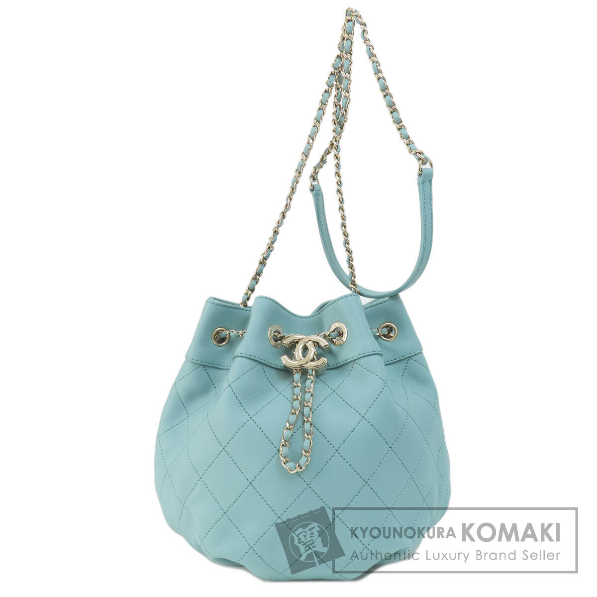 CHANEL シャネル マトラッセ バケツバッグ ゴールド金具 ショルダー