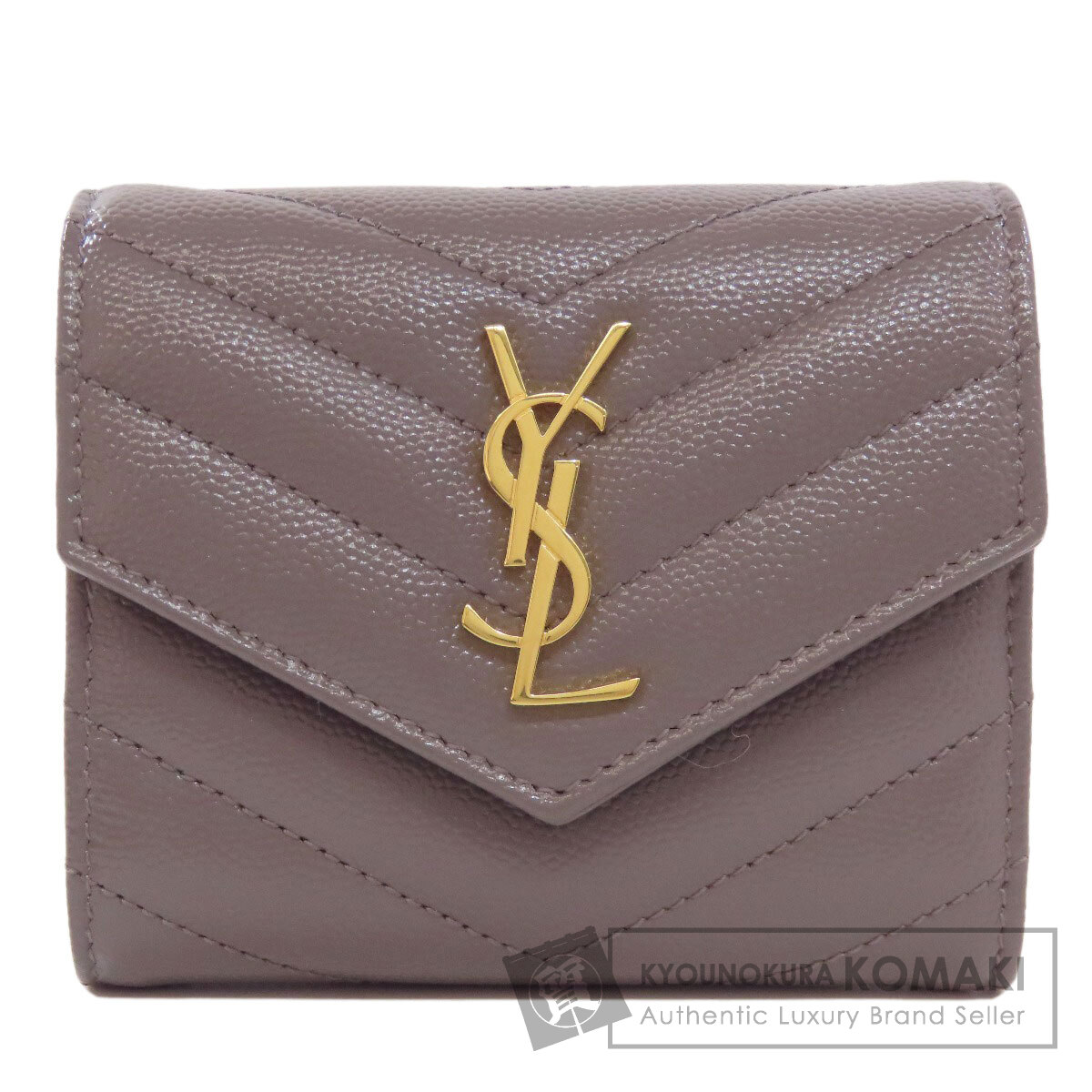 YVES SAINT LAURENT イヴ・サンローラン ロゴ 二つ折り財布（小銭入れ