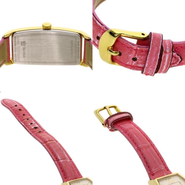 HAMILTON ハミルトン スモールセコンド 6254 腕時計 GP/革 レディース