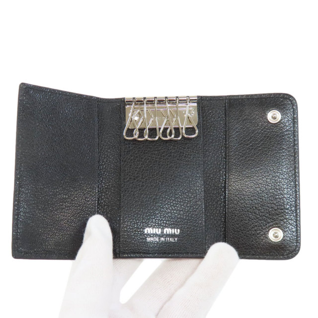 MIUMIU ミュウミュウ マドラスパール キーケース レザー レディース