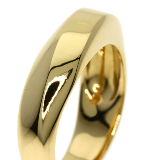 TIFFANY&Co. ティファニー ナイフエッジ リング・指輪 K18イエロー