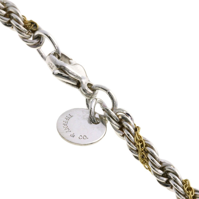 TIFFANY&Co. ティファニー ツイスト ロープ ブレスレット シルバー