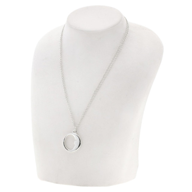 TIFFANY&Co. ティファニー マンインザムーン ネックレス シルバー