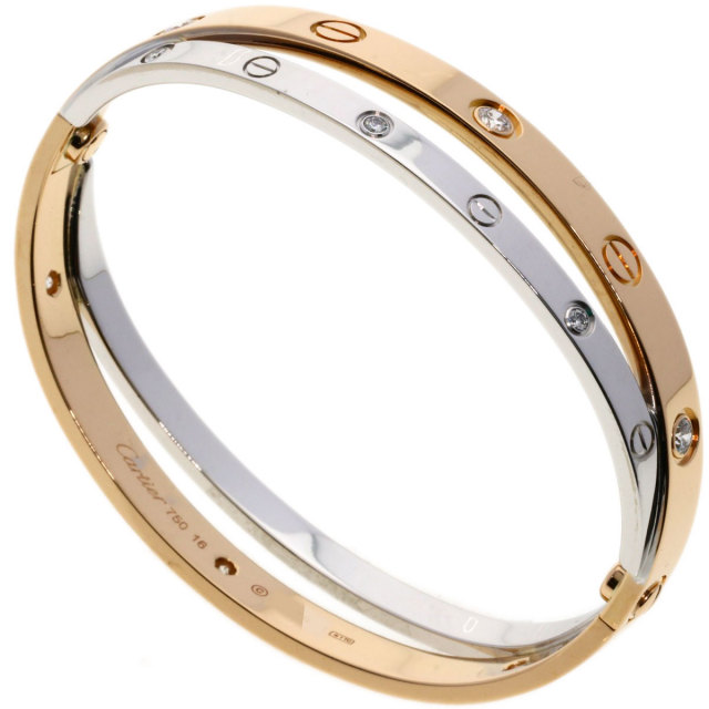 CARTIER カルティエ ラブブレス ダイヤモンド #16 ドライバー付き