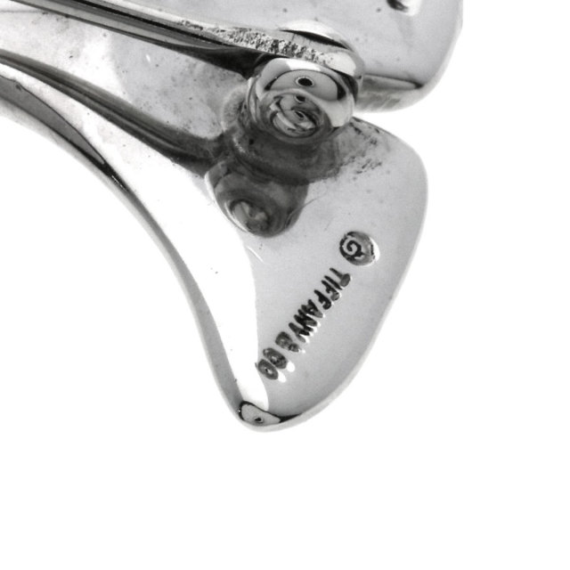 TIFFANY&Co. ティファニー イチョウ モチーフ ブローチ シルバー