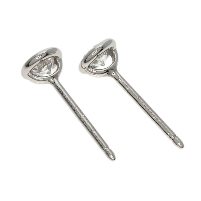 TIFFANY&Co. ティファニー バイザヤード ダイヤモンド ピアス プラチナ