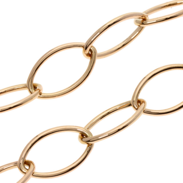 MIKIMOTO ミキモト デザイン チェーン ネックレス K18ピンクゴールド