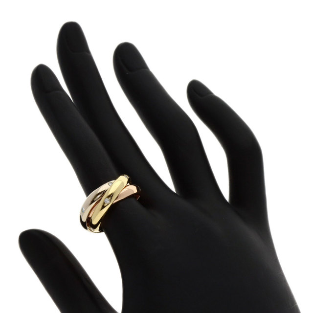 CARTIER カルティエ トリニティ 15P ダイヤモンド #51 リング・指輪