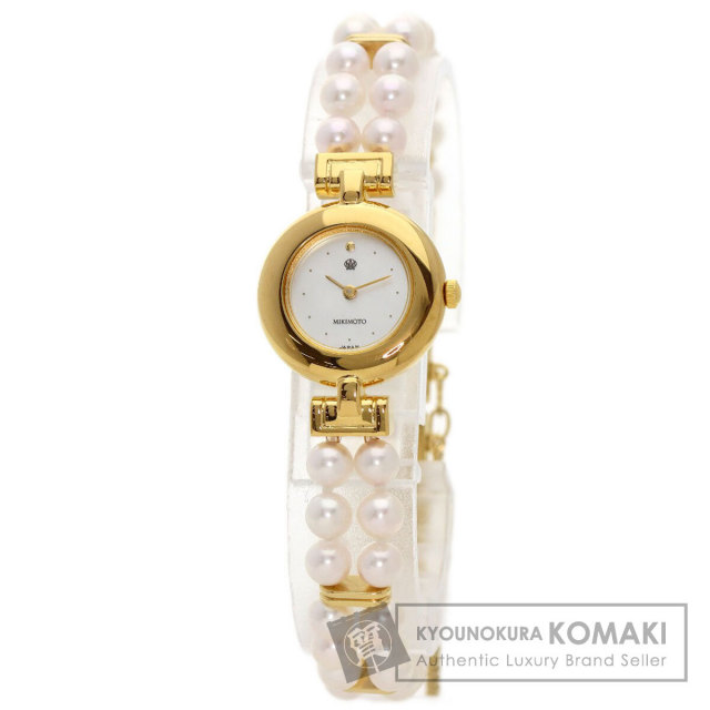 MIKIMOTO ミキモト パールウォッチ JAL 腕時計 GP/GPxパール