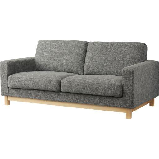 送料都度見積商品】東谷(あずまや) マーク ソファ ブラック CL-15BK