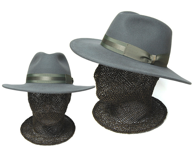 イタリア Borsalino(ボルサリーノ) ウールカシミアフェルト中折れ帽