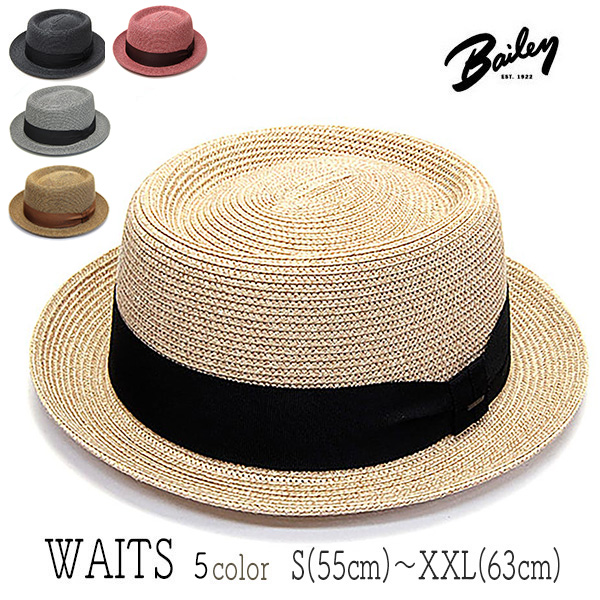 アメリカ Bailey(ベイリー) ブレードポークパイハット WAITS ウェイツ