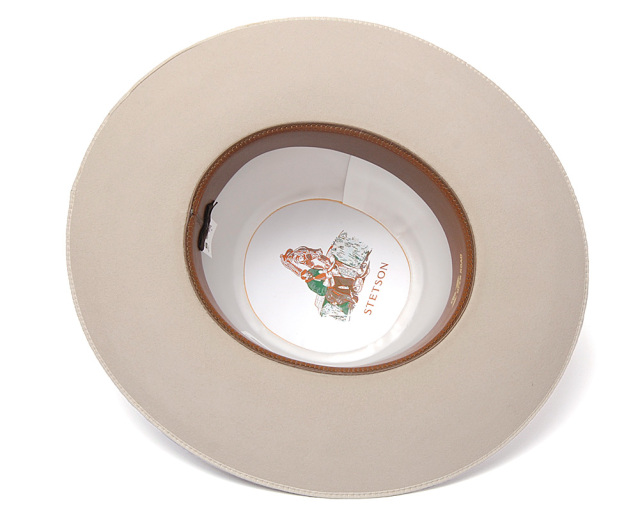 アメリカ STETSON(ステットソン) ファーフエルト中折れ帽 VINTAGE OPEN