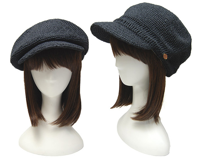 Nol(ノル) 細編みコットンキャスケット ギマキャス メンズ ユニ