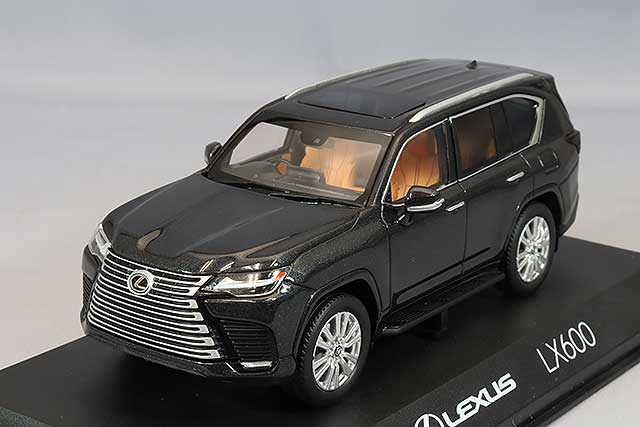 京商 1/43 レクサス LX 600 F SPORT （ブラックF/輸出専用車左ハンドル）