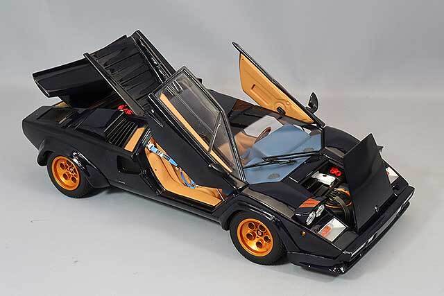 京商 1/18 ランボルギーニ カウンタック ウォルターウルフ ダークブルー
