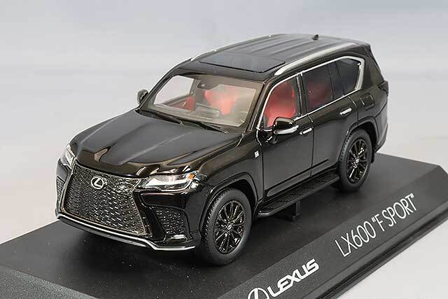 京商 1/43 レクサス LX 600 F SPORT （ブラックF/輸出専用車左ハンドル）