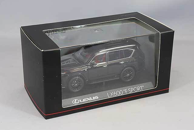 京商 1/43 レクサス LX 600 F SPORT （ブラックF/輸出専用車左ハンドル）