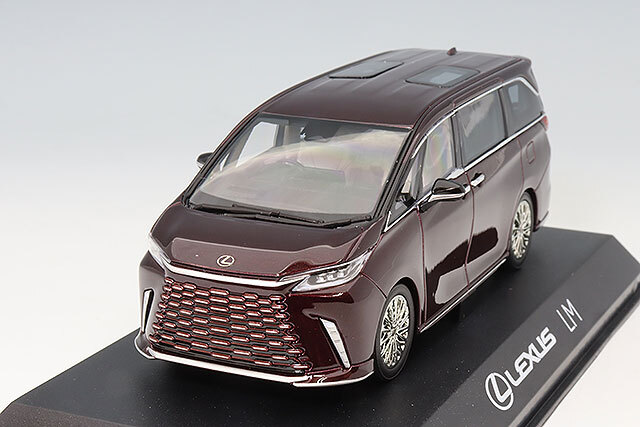京商 1/43 レクサス LM 500h ソニックアゲート 6席ソリスホワイト