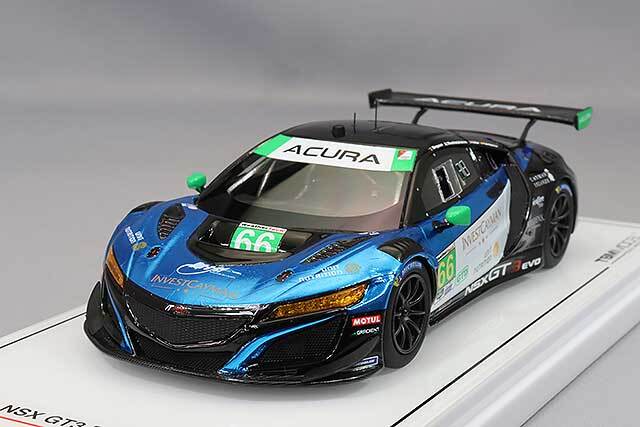 TSM 1/43 アキュラ NSX GT3 EVO22 2022 IMSA デイトナ24H #66 Gradient